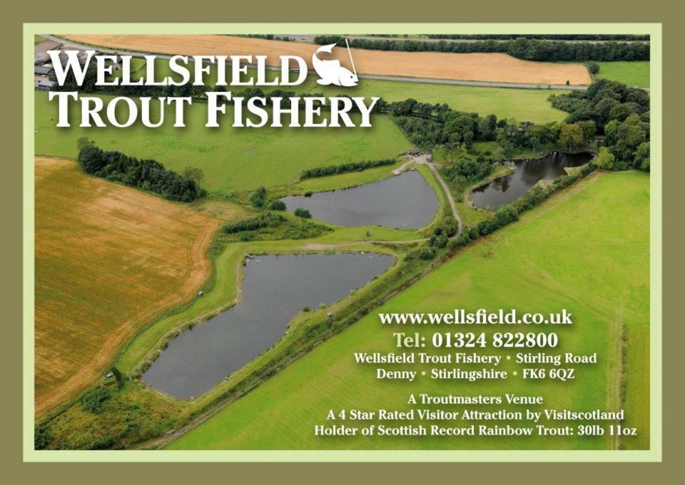 Wellsfield Farm Holiday Lodges Stirling Buitenkant foto