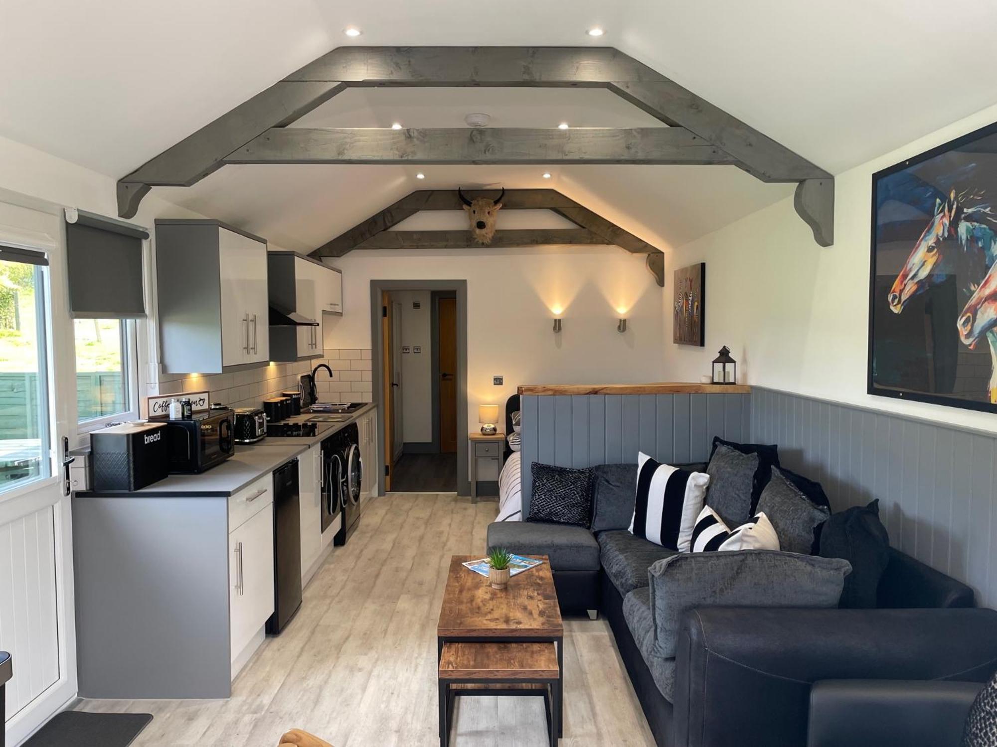 Wellsfield Farm Holiday Lodges Stirling Buitenkant foto